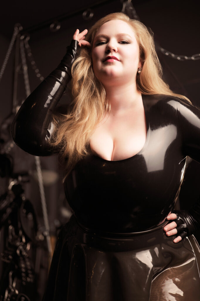 Adeline Blossom Latex Body Handschuhe